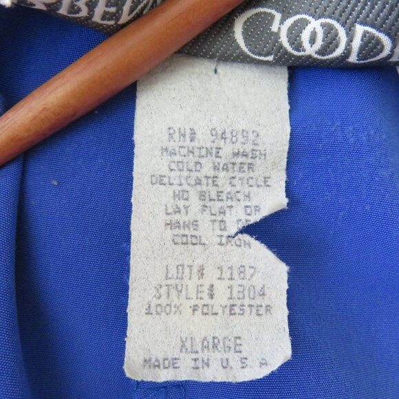 Vintage Brenda Goode Womens L Blue Elastic Waist Pull-On Pants Pockets Modest - Picture 3 of 16